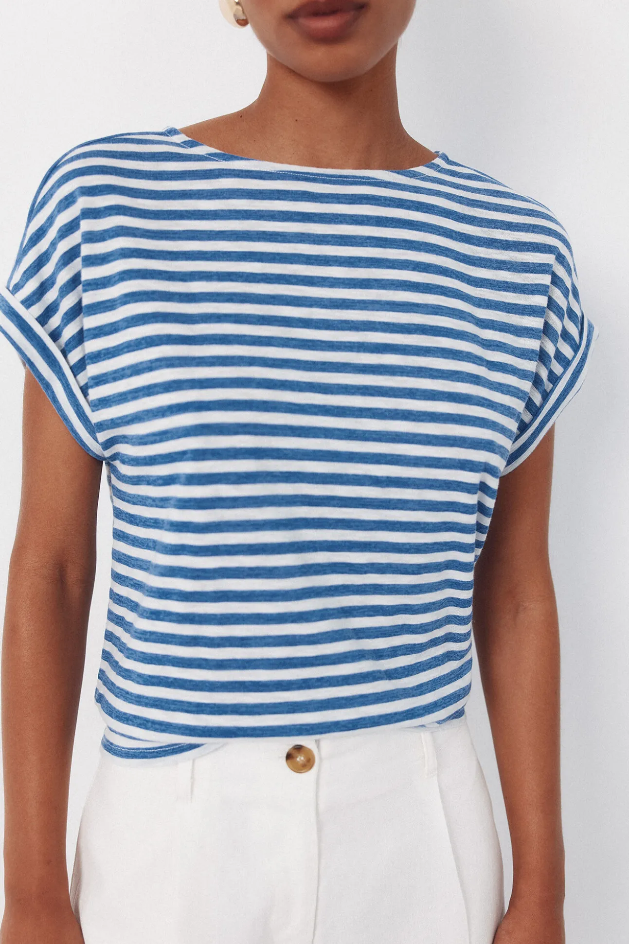 T-shirt riscas