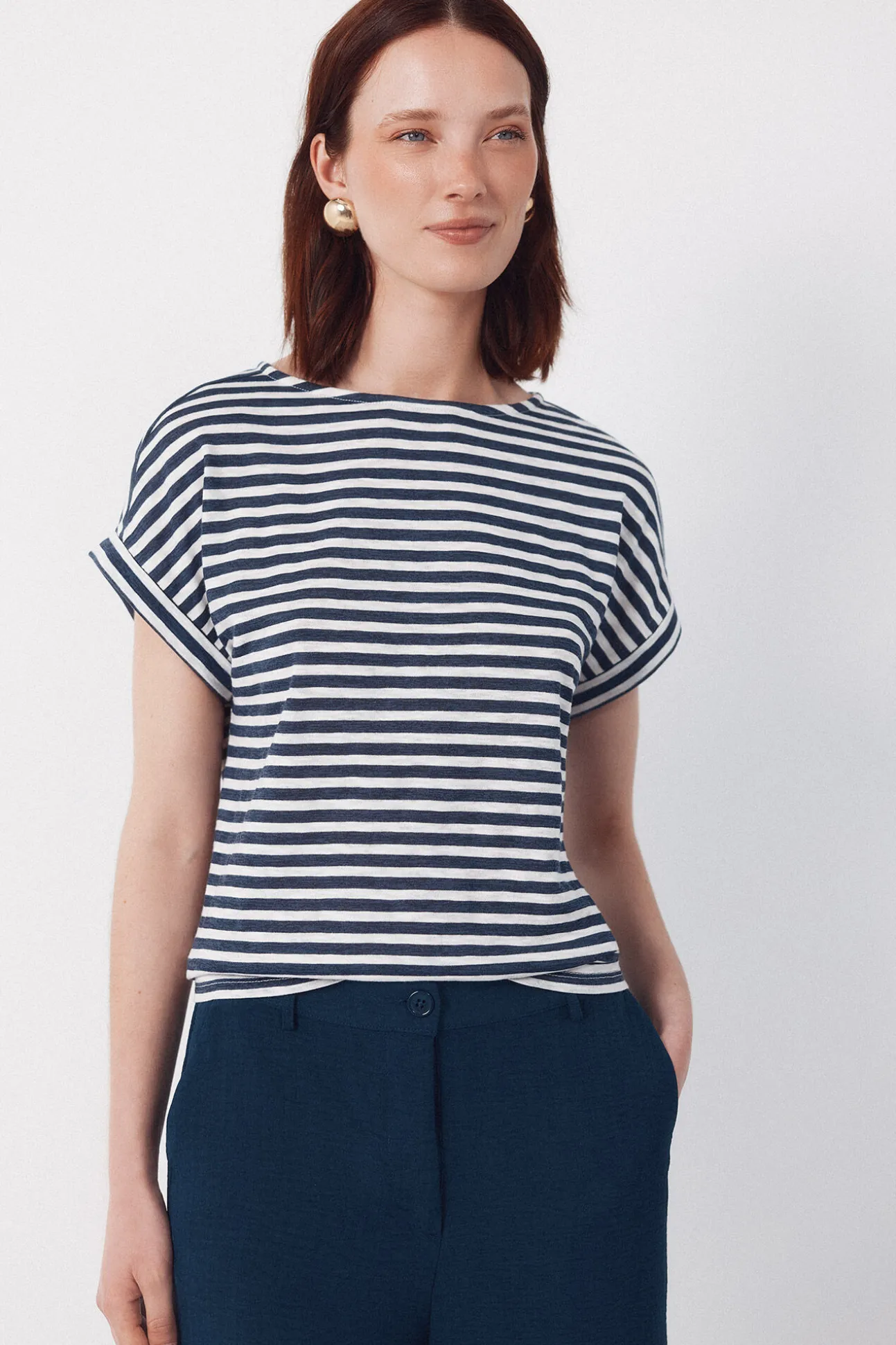 T-shirt riscas