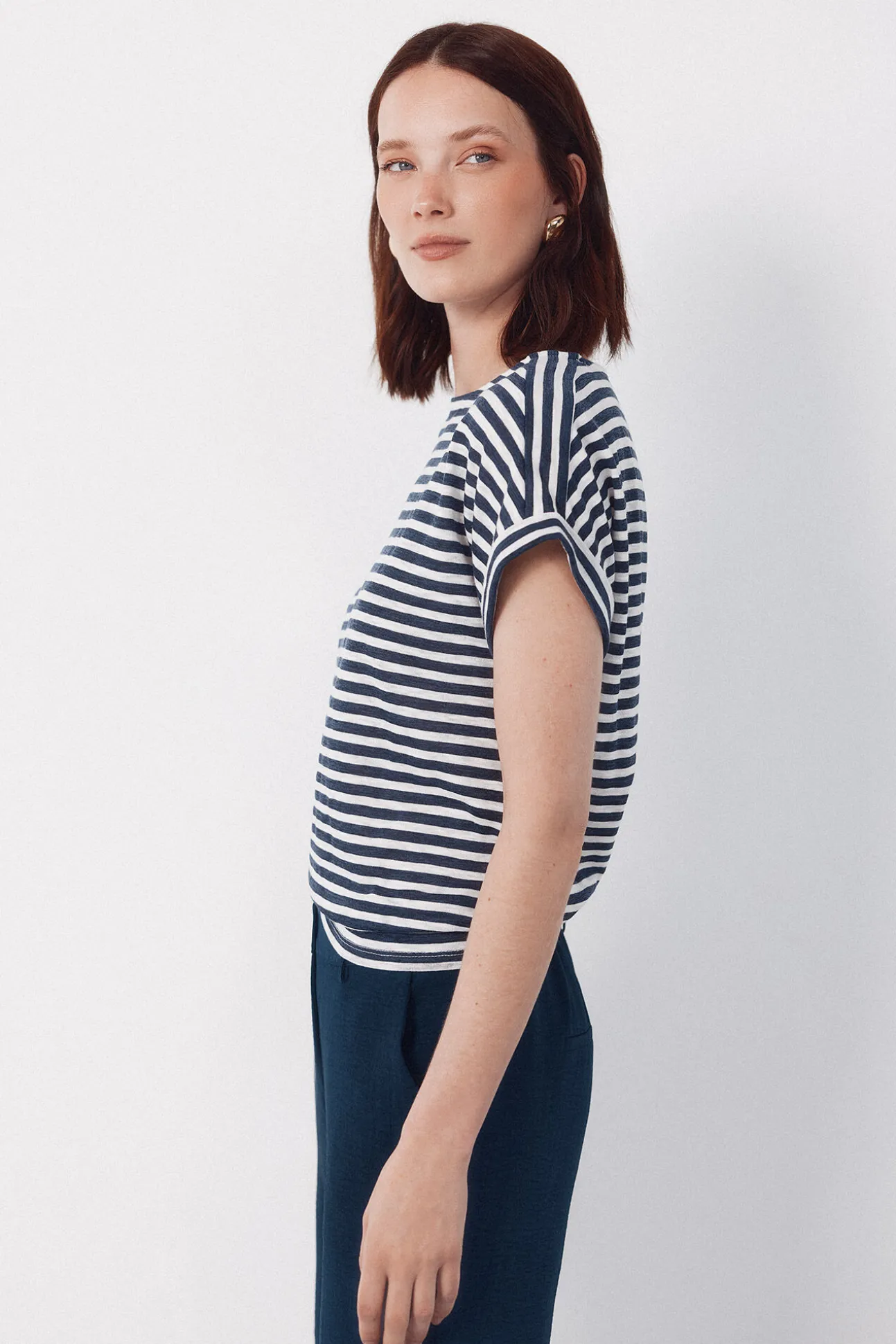 T-shirt riscas