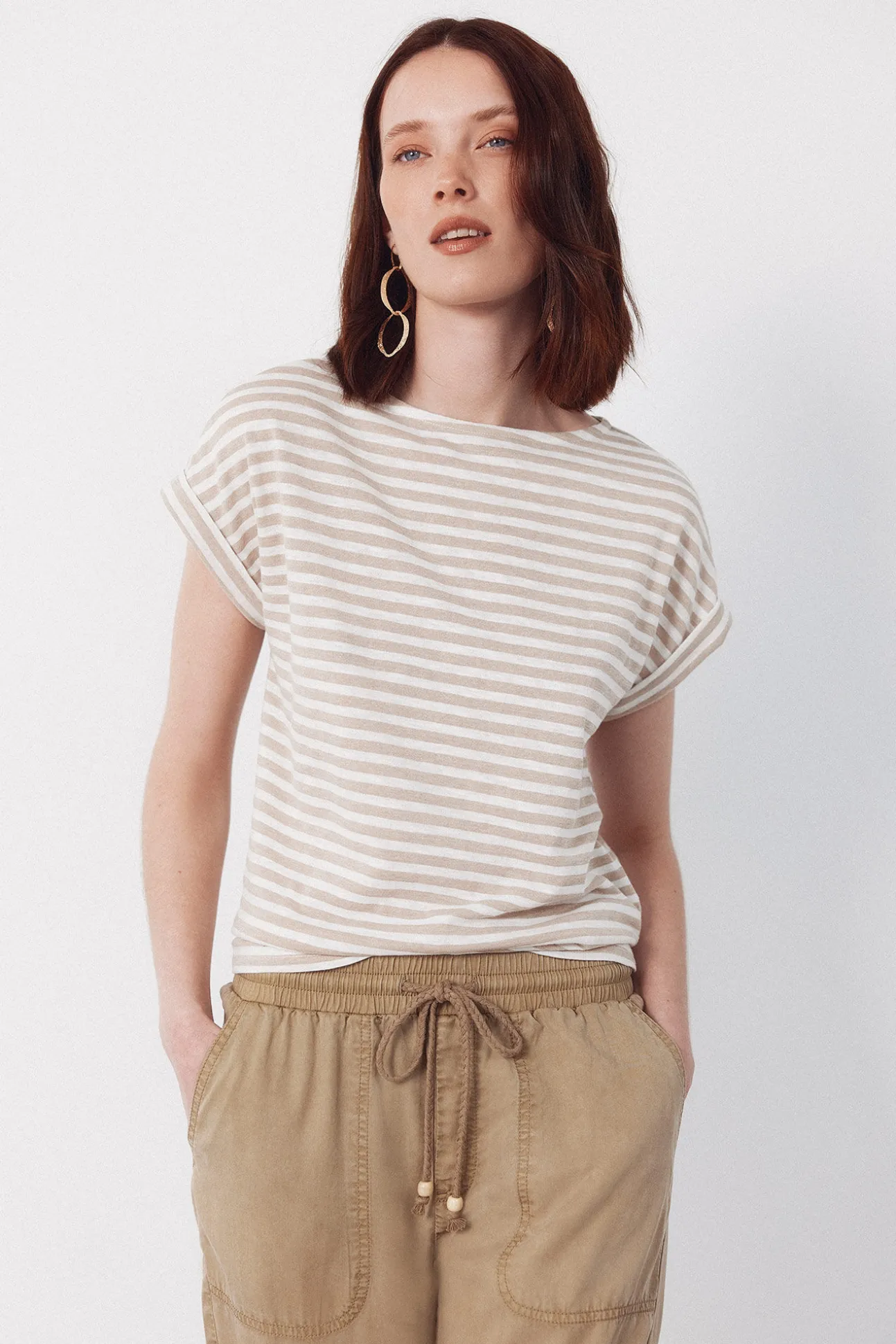 T-shirt riscas