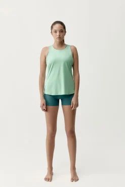 T-shirt Selena desportiva verde menta