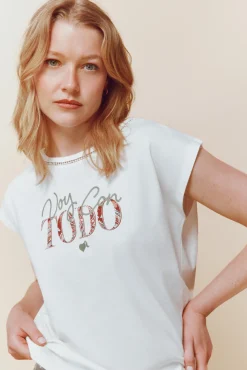 T-shirt "Vou com tudo"