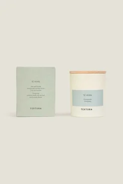 Vela perfumada de chá verde