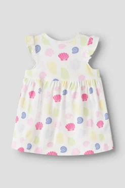 Vestido de bebé com conchas
