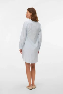 Vestido camiseiro maternidade