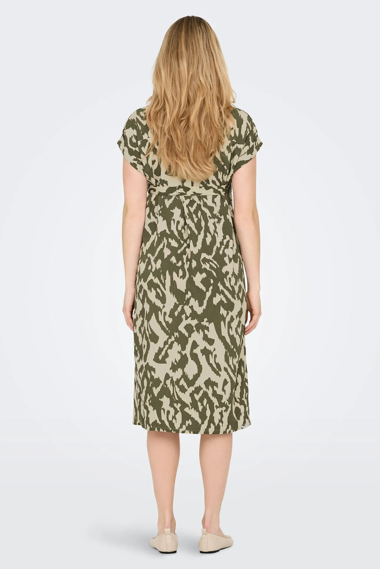 Vestido camiseiro maternity