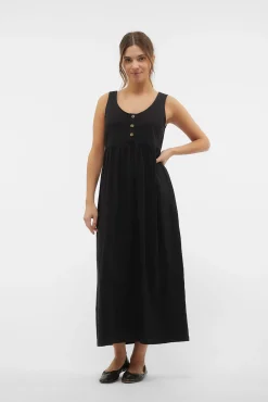 Vestido com alças de amamentação