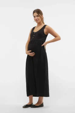 Vestido com alças de amamentação