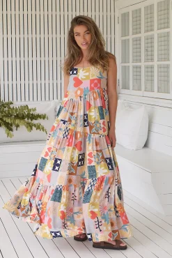 Vestido comprido boho