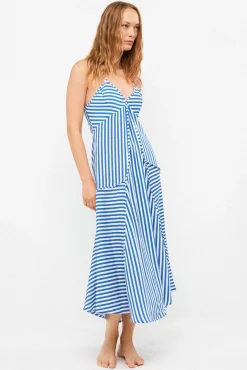 Vestido comprido de alças