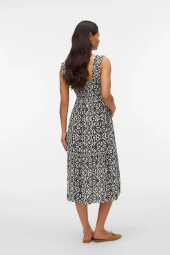 Vestido comprido de alças