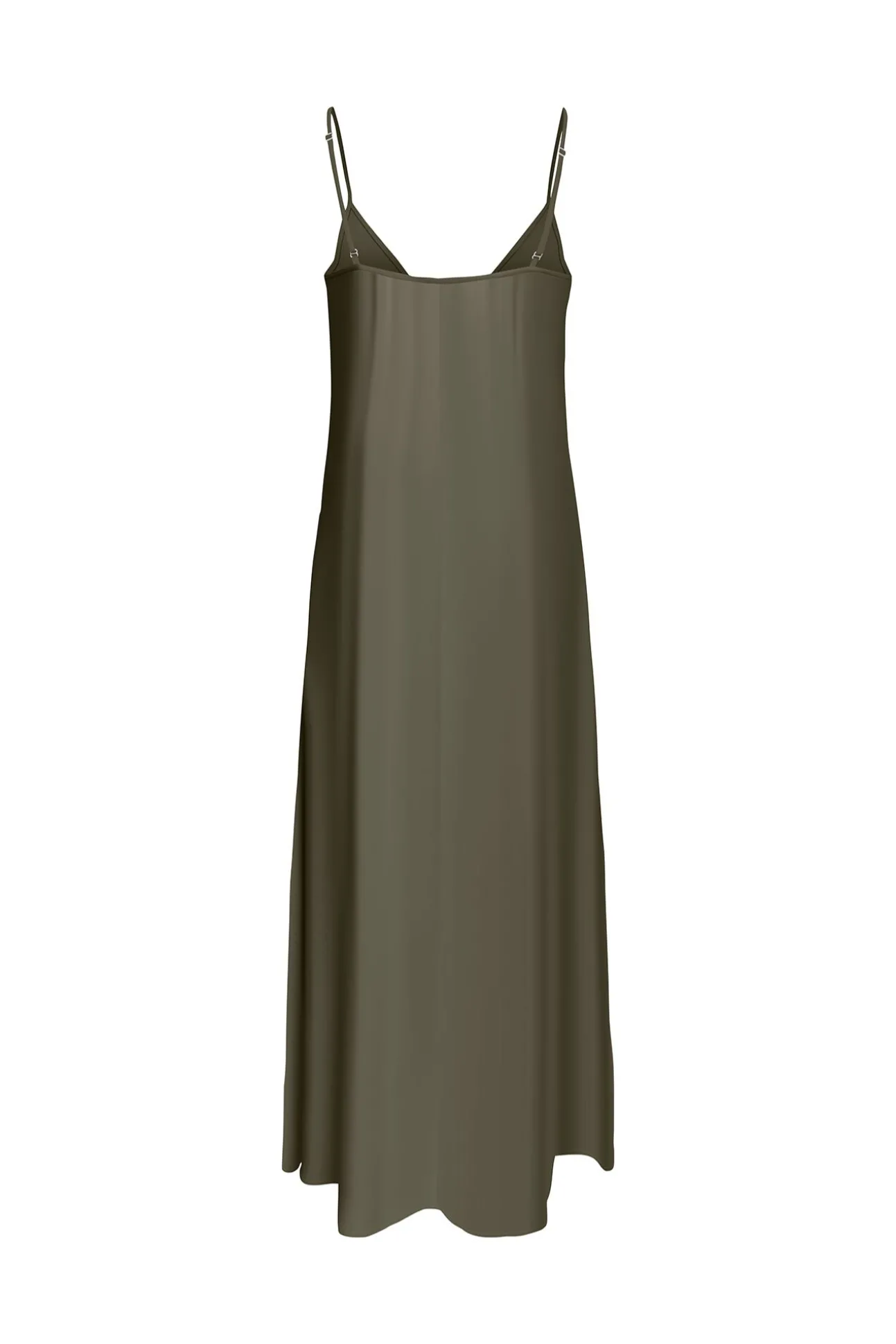 Vestido comprido de alças