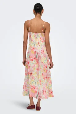 Vestido comprido de alças