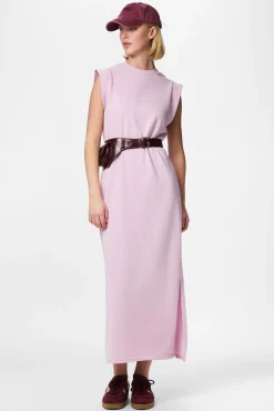 Vestido comprido em algodão