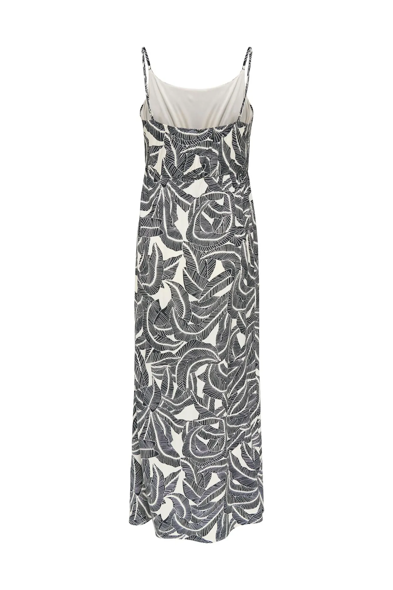 Vestido comprido estampado maternity
