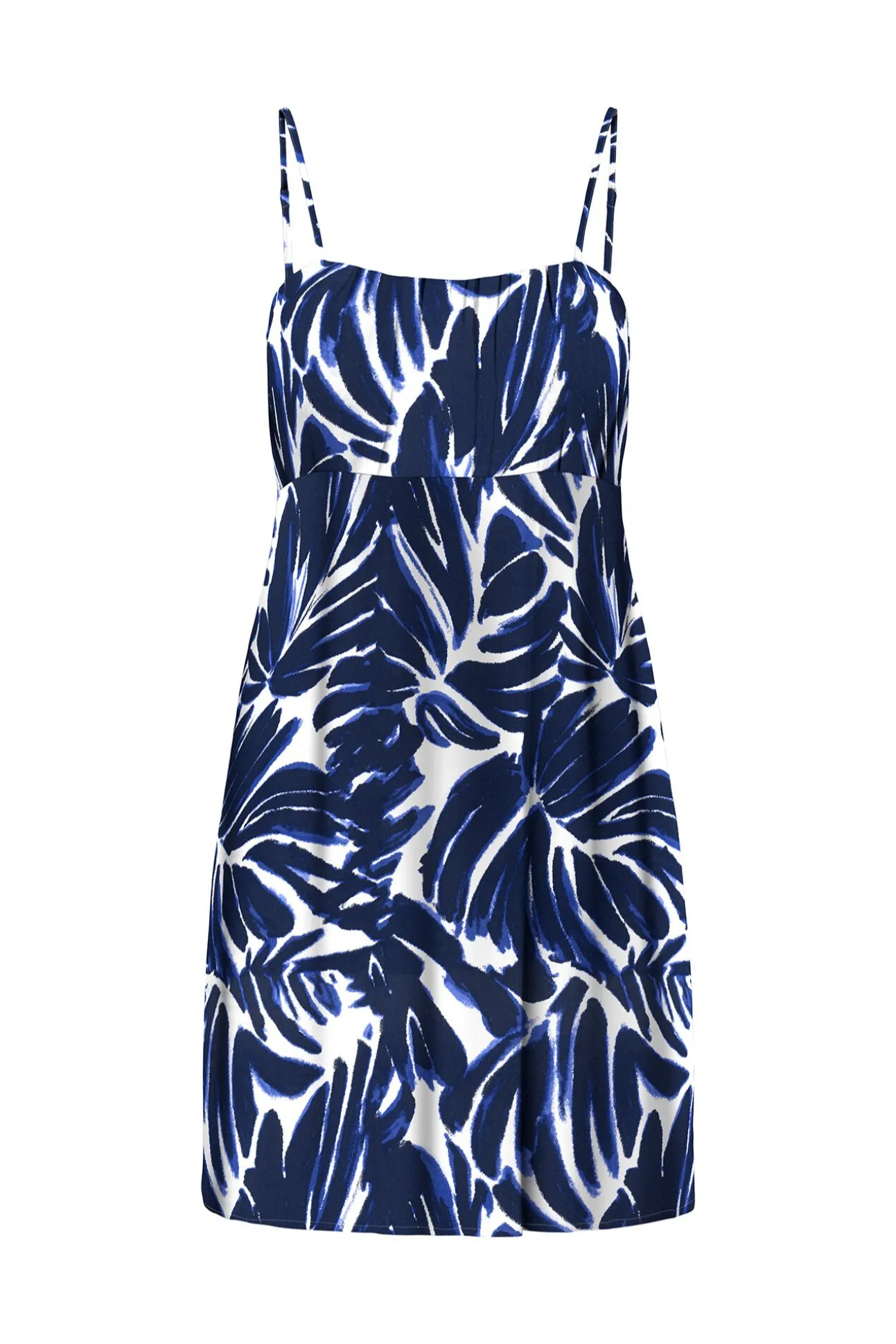 Vestido curto de alças