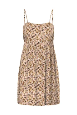 Vestido curto de alças