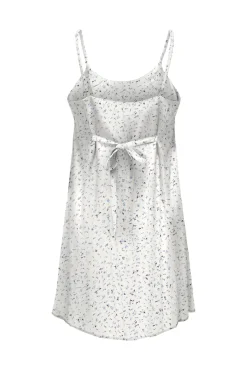 Vestido curto estampado floral