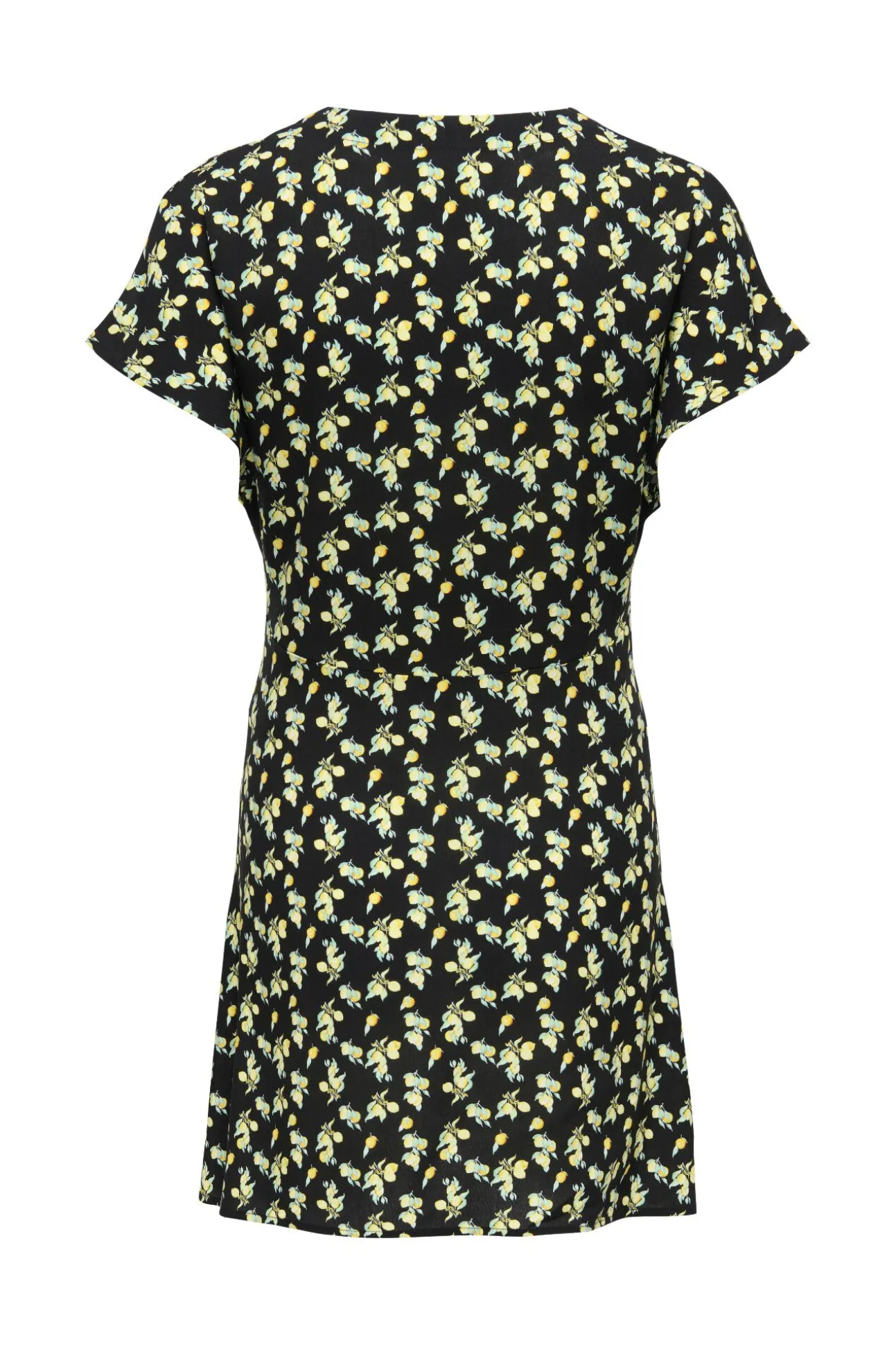 Vestido curto estampado maternity