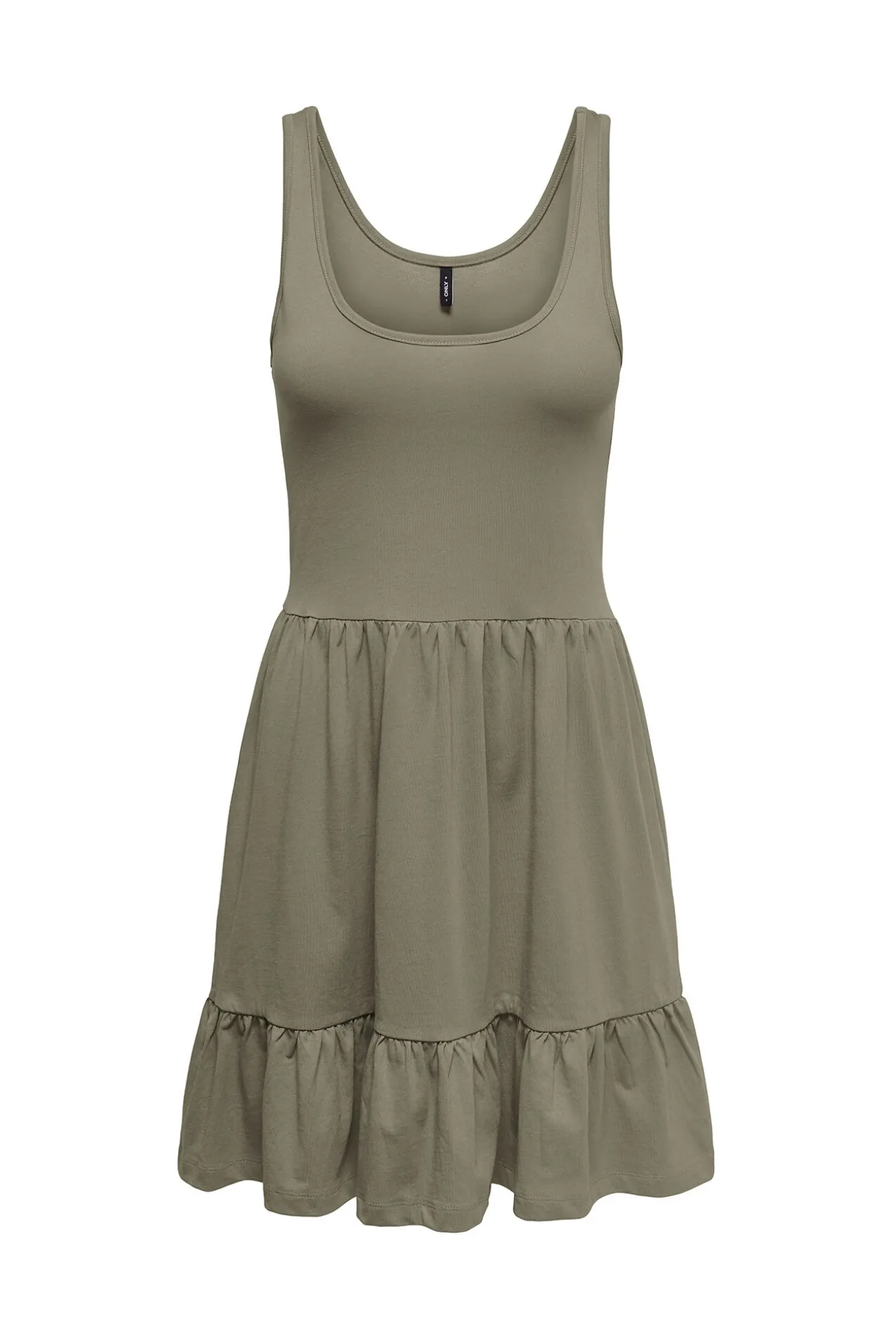 Vestido curto liso