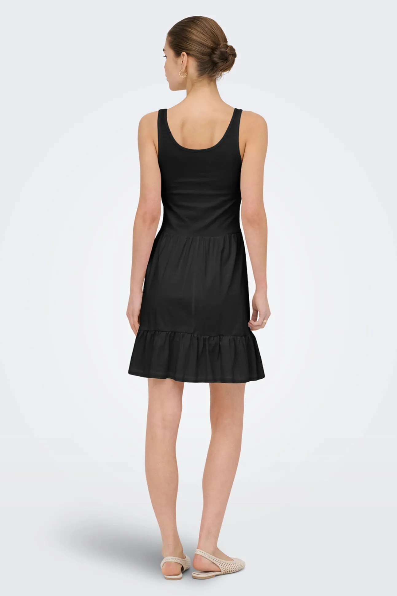Vestido curto liso