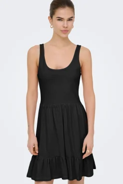 Vestido curto liso