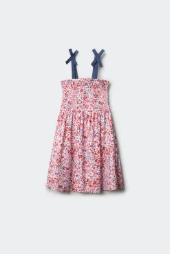 Vestido floral de menina