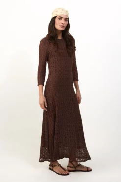 Vestido largo lencero