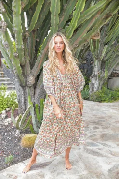 Vestido midi Boheme