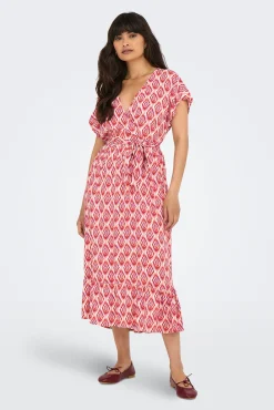 Vestido midi camiseiro