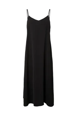 Vestido midi de alças