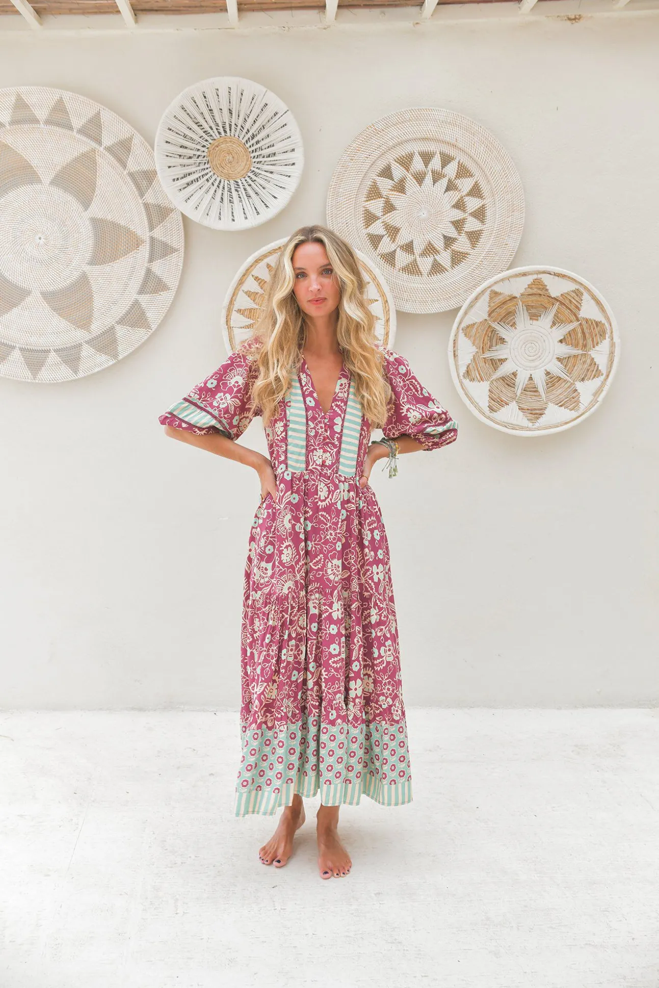 Vestido midi Mila