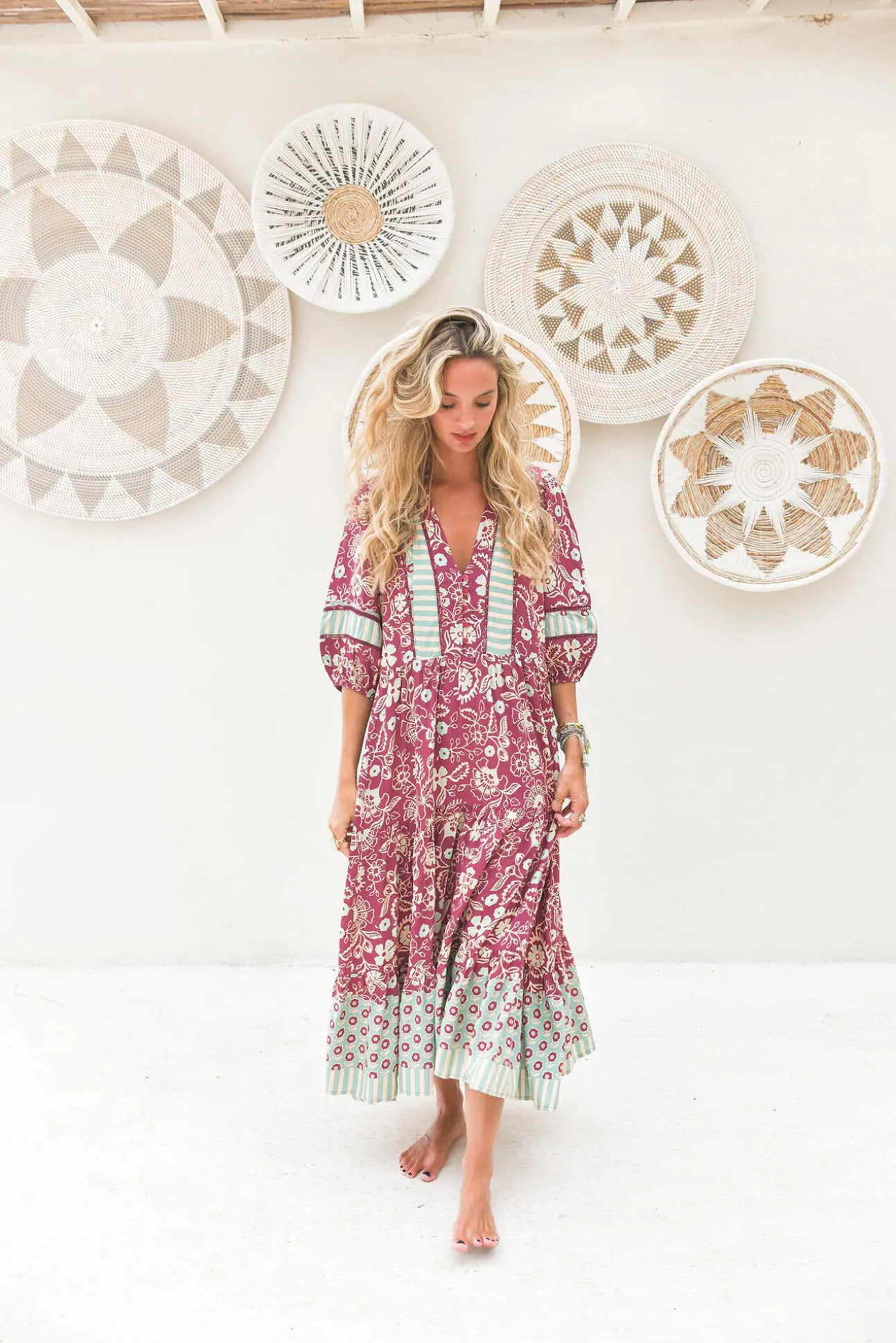 Vestido midi Mila