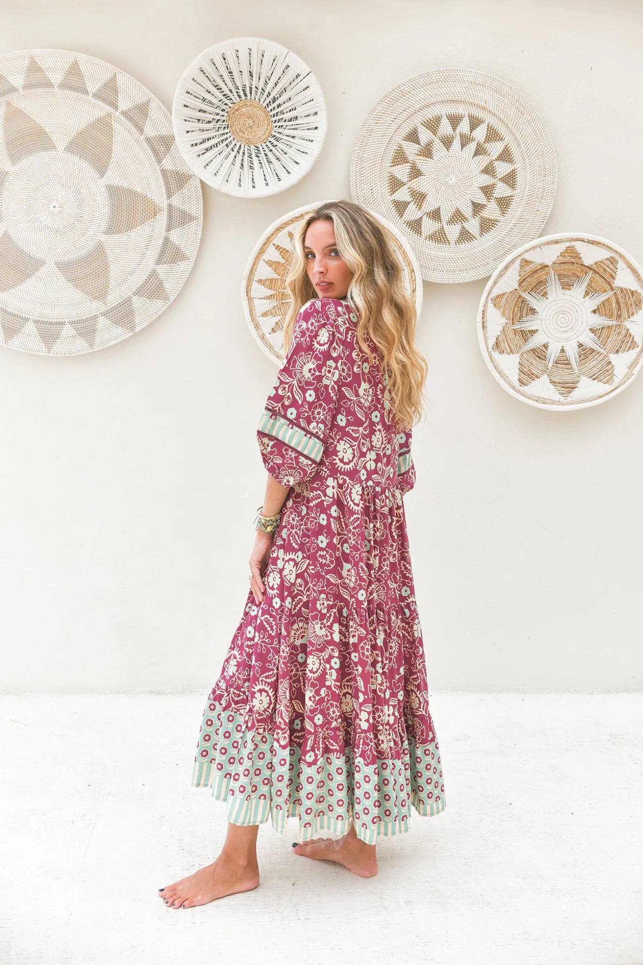 Vestido midi Mila