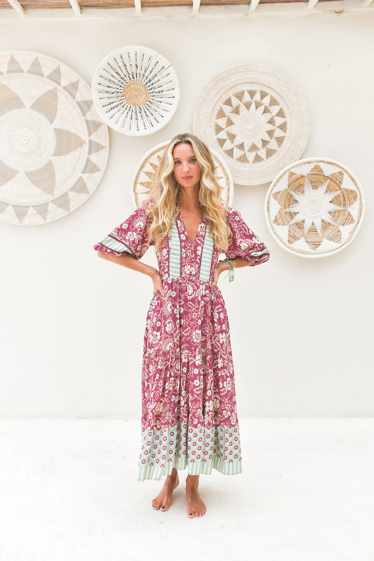 Vestido midi Mila