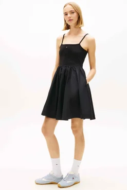 Vestido mini de alças