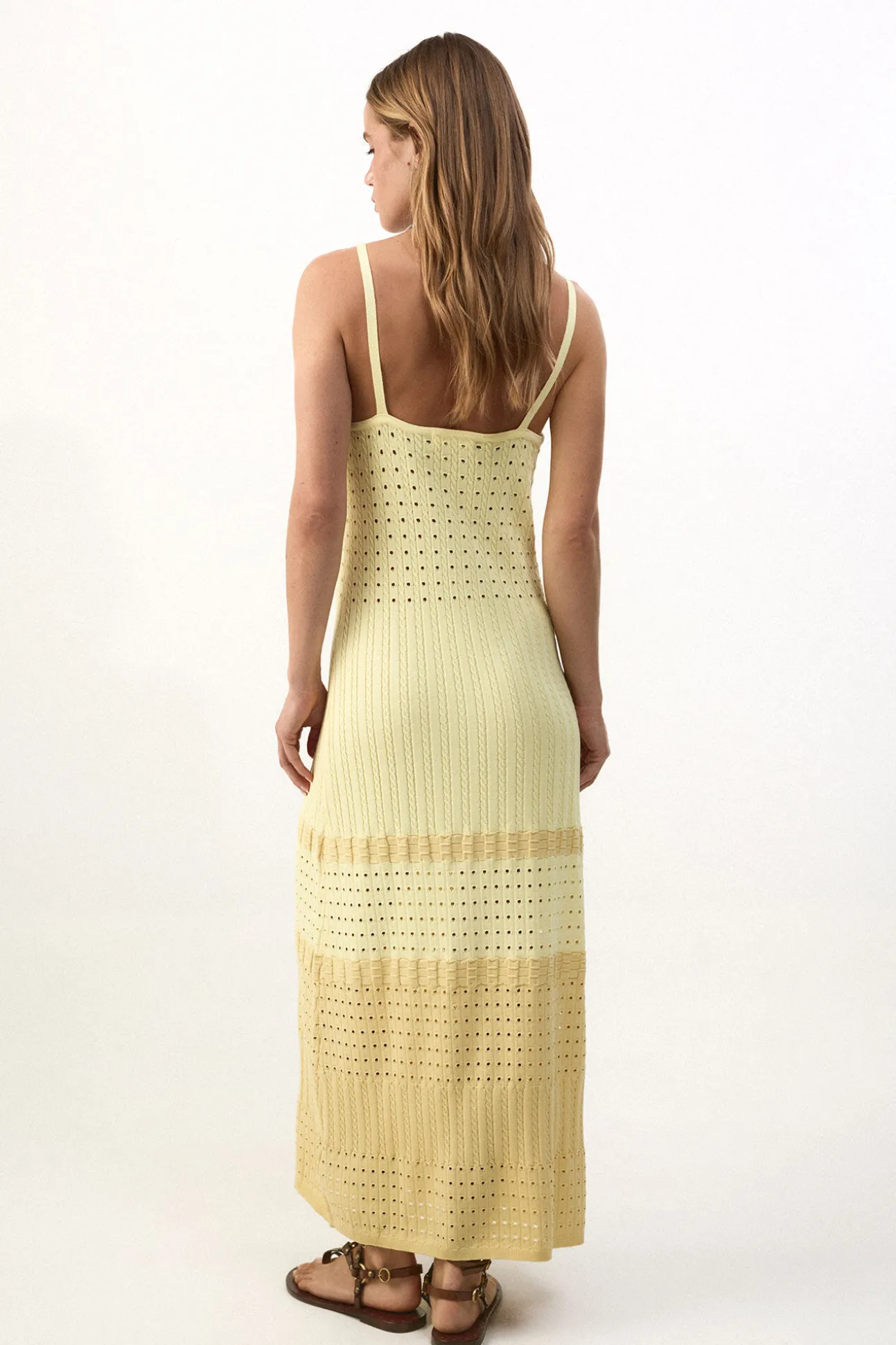 Vestido punto degradado