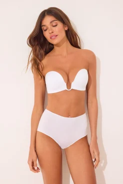 WONDERFUL Soutien decotado branco