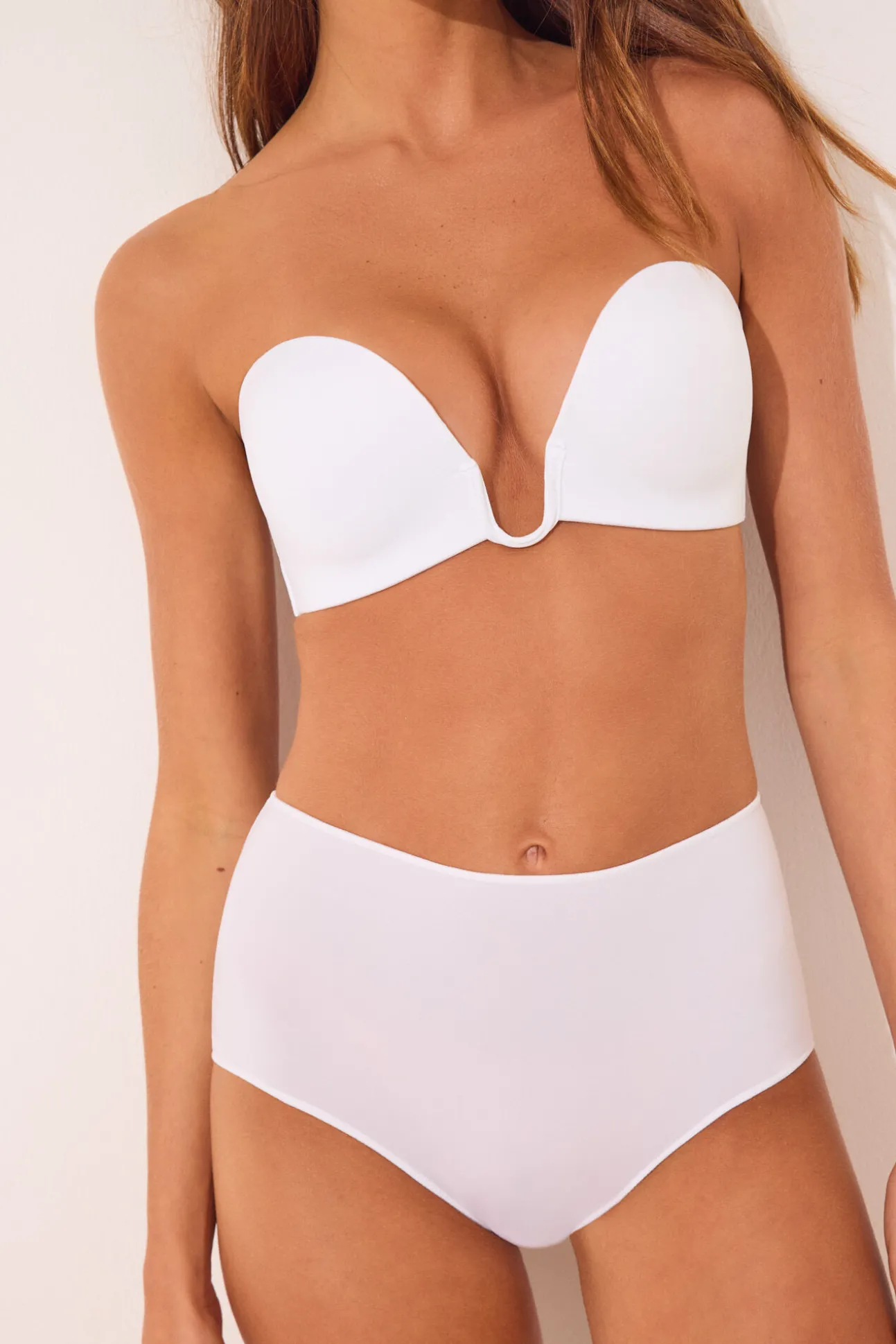 WONDERFUL Soutien decotado branco